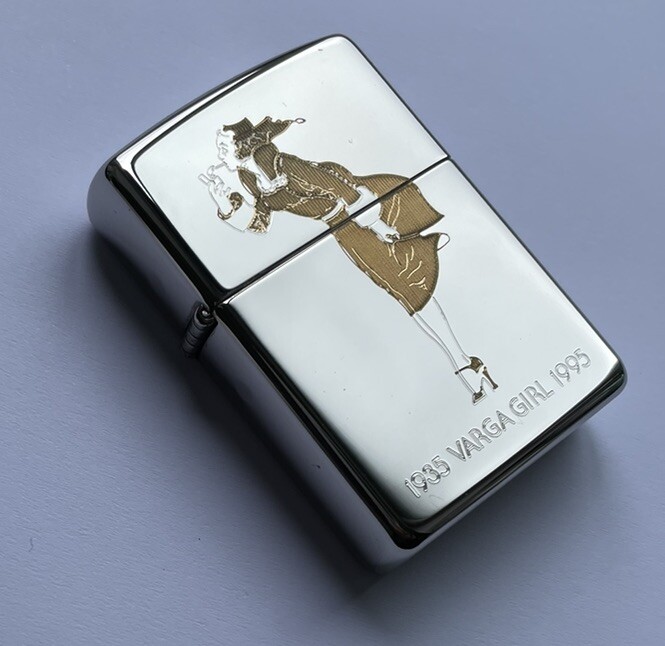 F*e様 Zippo ライター 1935 Varga Girl SILVER P ZIPPO LIGHTER VARGA GIRL 1935 SILVERPLATE LIMITED EDITION | eBay UK