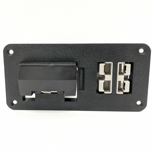 NARVA Flush 12 Pin Flat Trailer panel with Dual 50amp plugs Fit Anderson - Bild 4 von 6