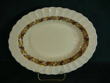 Copeland Spode Madeira S3187 Oval 10 3/8" Serving Bowl