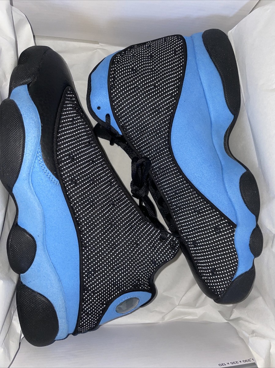 Size 7 - Jordan 13 Retro Mid Black University Blue | eBay
