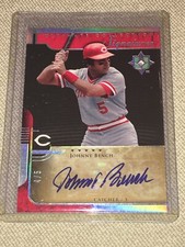 JOHNNY BENCH 2005 ULTIMATE COLLECTION SIGNATURES #4/5 Autograph REDS HOF LEGEND