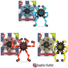  Robots Deformable Fingertip Transformable Robot Gyro Toy Gift UK