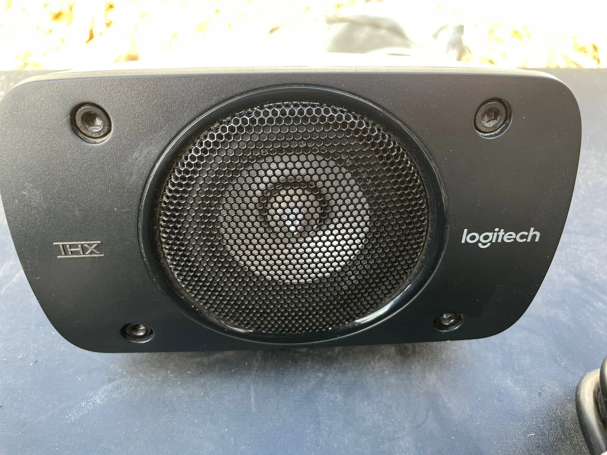 regeringstid mosaik Og Logitech Z906 5.1 Channel THX Certified Speaker System Center Speaker | eBay