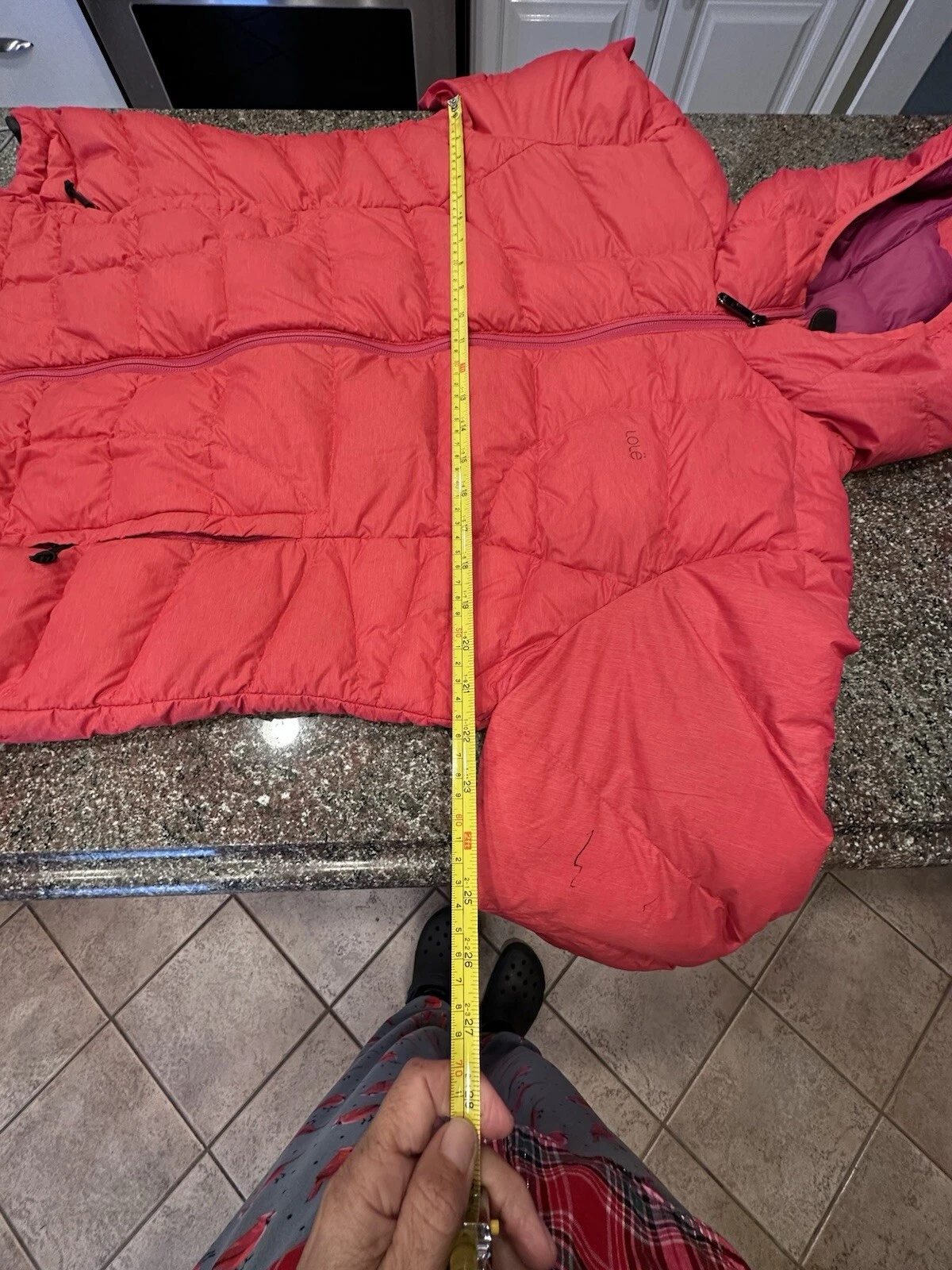 lole down puffy jacket