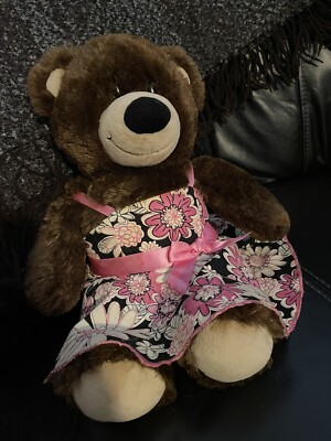 Vtg Dakin 1992 Teddy Bear Brown 18" Plush Stuffed Clare Bear Vintage