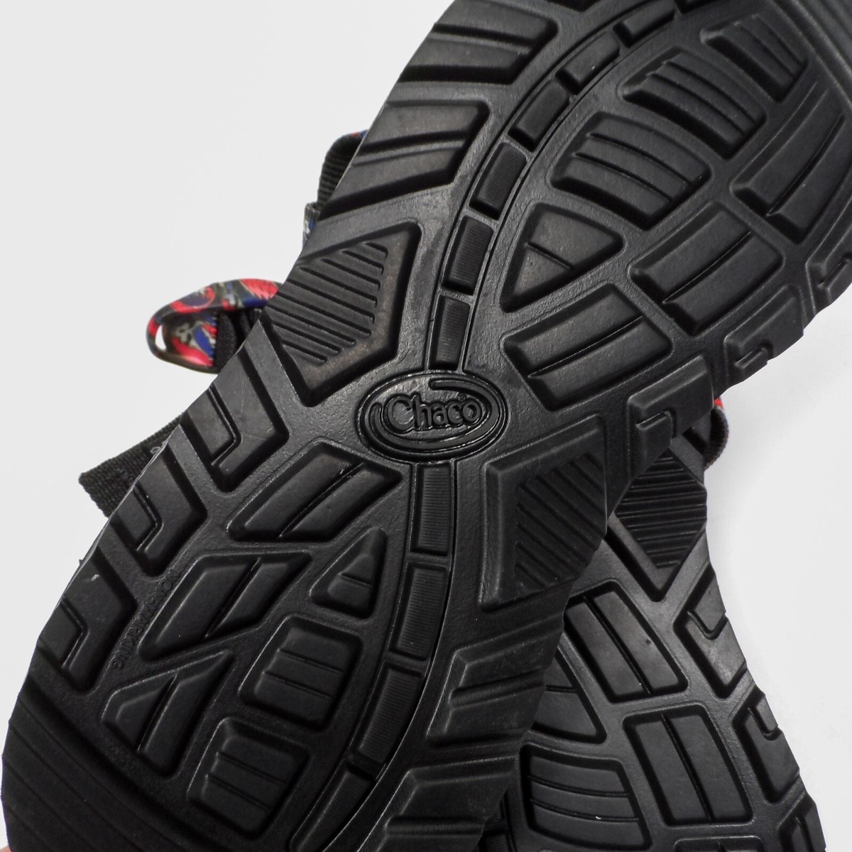 Chaco Chillos Grateful Dead Steal Your Face Mens Sz 12 Black Blue Flip Flops Deadhead sandals: Chaco main image 2