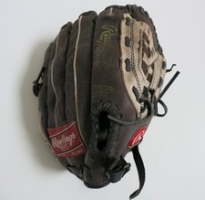 Rawlings MBG2P Turn 2 Jeter Youth Baseball Glove, All Leather Shell, 11" RHT