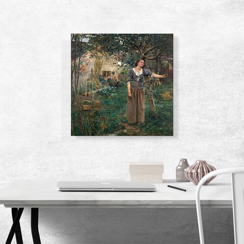 ARTCANVAS Joan of Arc 1879 Canvas Art Print by Jules Bastien-Lepage - Picture 2 of 11