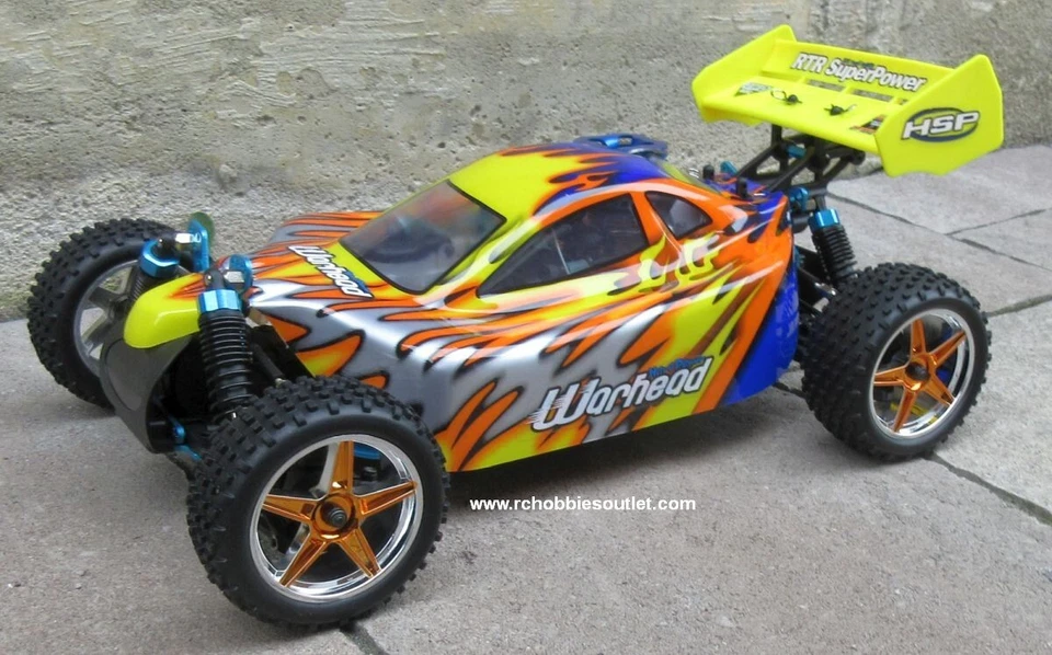 Coche/Buggy RC Nitro HSP WARHEAD 2 velocidades 3,0 cc 2,4 G 1/10 RACE 10706 Foto 3 de 4