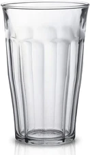 Duralex Made In France Picardie Tumbler Set of 6,16.87 oz 17.6 Ounces, Clear 