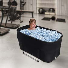 Portable Black Modern Homes Travel Camping Bathtub With Drain Pipe