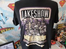 Los Angeles Lakers The Lake Show Elden Campbell Caricature T Shirt L