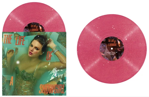 TAYLOR SWIFT The Life of a Showgirl Sequins Are Forever Magenta GLITER Vinyl LP
