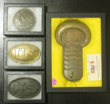 Civil War Belt Buckle, Breast Plate, Box Plate & Shoulder Scale. All authentic.