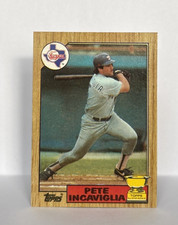 1987 Topps Pete Incaviglia Rookie Baseball Card #550 Mint. rookie card picture
