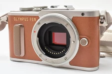 Olympus PEN E-PL8 Brown Mirrorless Digital Camera Body MFT Micro 16.1MP Live MOS