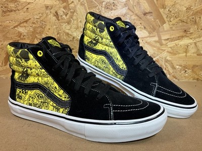 Vans Mike Gigliotti x SpongeBob Schwammkopf x Skate Sk8- High schwarz gelb UK 11