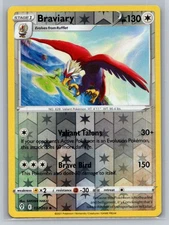 Braviary #137/203 SWSH07: Evolving Skies Reverse Holo Uncommon - Pokemon F35
