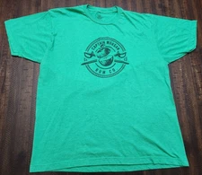 Captain Morgan Rum Co Shirt Mens XL Green
