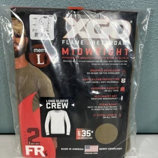 XGO FLAME RETARDANT TAN PHASE 2 UPF 35+ MID WEIGHT LONG SLEEVE SHIRT SIZE S NEW