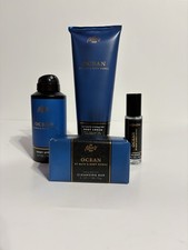 Bath  Body Works Ocean 4pc Set Mini Cologne/Soap/Cream/Spray