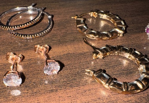 925 Sterling Silver Jewelry Lot (4) Pair Earrings