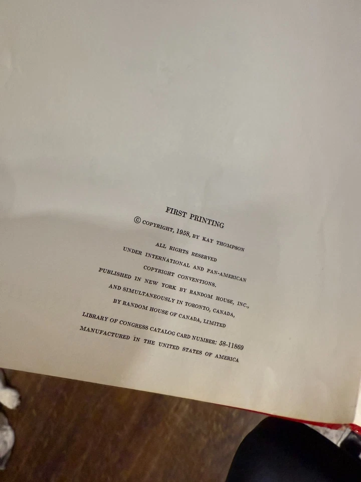 Eloise At Christmastime By Kay Thompson, Vintage 1958 First Edition Foto 4 de 4