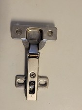 Lot of 2 Salice 1A4 Cabinet Door Hinge w/ VG H3 Mounting Base Plate Self Closing