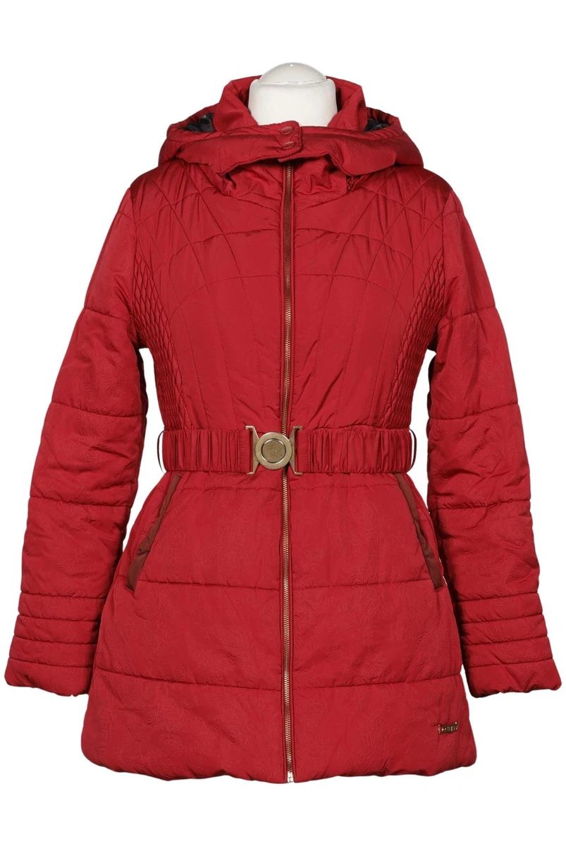Desigual Mantel Damen Jacke Parka Gr. 42 Rot #1oajcfh