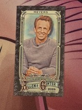 Baseball Trading Card: 2025 Topps Allen Ginter - Seth Meyers #292 Black Mini