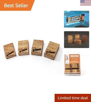 Floyd Rose Tremolo Setup Blocks - Mahogany Luthier Set for Perfect Tuning