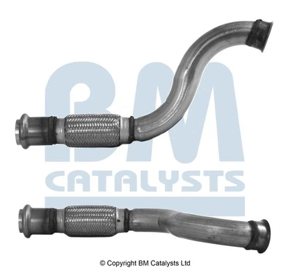 Tubo de escape compatible con PEUGEOT 308 Mk2 1.6D delantero 13 a 21 9HC(DV6C) BM 9673664580 Foto 2 de 4