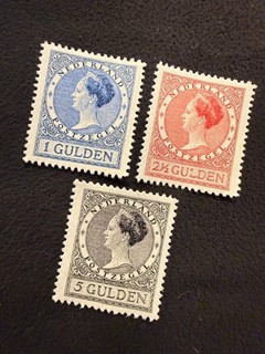 NETHERLANDS 1925 Welhelmina Top Value Set MNH Reproduction Stamp sv