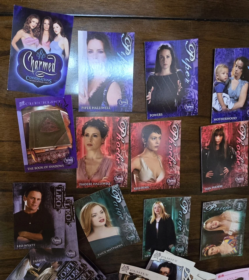 2005 Inkworks Charmed: Conversations Premium 72 Trading Cards Complete  Set - Image 2 of 4
