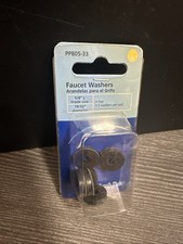 Plumb Pak Trade Size 1/4L Faucet Washers 19/32" 6 pack, PP805-33