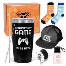 Gamer Gifts for Men Teenage Boys - Christmas Gifts for Teen Boys with 20 oz I...