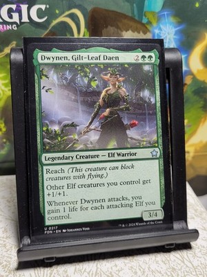 MTG Foundations Dwynen, Gilt-Leaf Daen 217, NM, Regular, Pack Fresh, Ships Quick