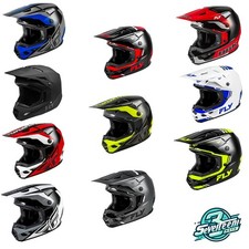 Fly Racing Kinetic MX Helmet Motocross Adult Sizes ATV UTV SXS Dirt Bike