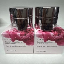 2 x Chantecaille Rose De Mai Cleansing Balm 0.34oz / 10ml Each Total 20ml New 