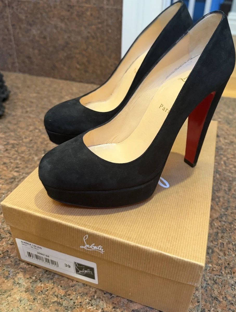 Christian Louboutin Bianca Suede Heels for Women for sale | eBay