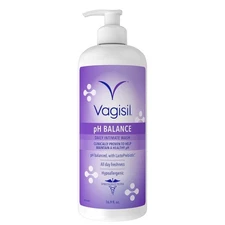 Vagisil Feminine Wash for Intimate Area Hygiene, Ph Balance 16.9 Oz with Pump
