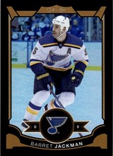 2015-16 O-Pee-Chee Rainbow Black Barret Jackman 015/100 St. Louis Blues #336
