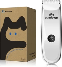 Professional PET CLIPPERS Dog Grooming Kit Heavy Duty Trimmer Thick Hair, Silver