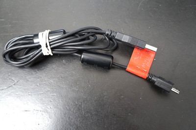 USB 2.0 Black Data Cable to Mini B Plug / 80'' or  2 Meters New Condition