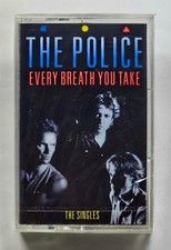 vintage 1986 SEALED cassette : THE POLICE Every Breath You Take : 75021 3902 4
