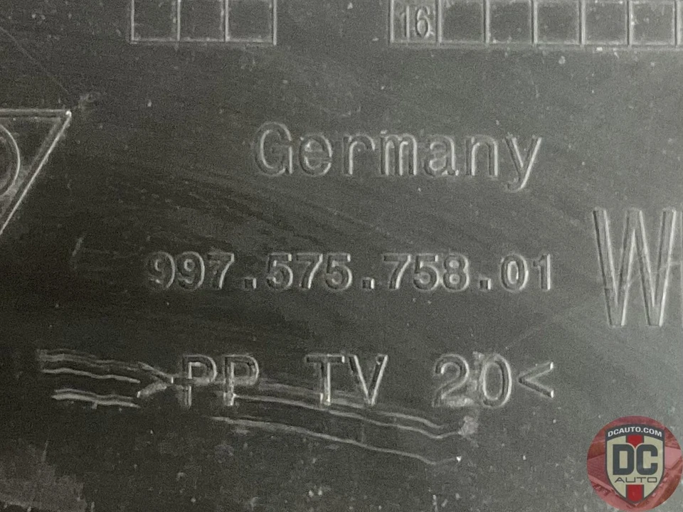 2010-2013 Porsche 911 997 Turbo Right Intercooler Duct 99757565801 135122 - Image 3 of 4