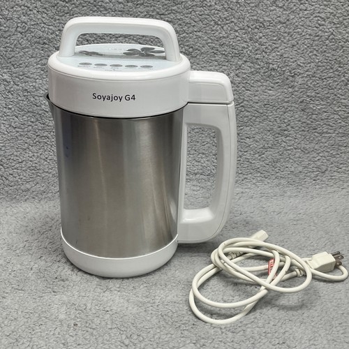 Soyajoy G4 Milchbereiter Soja, Mandelmilch 1,7 qt Edelstahl, funktioniert - siehe Video