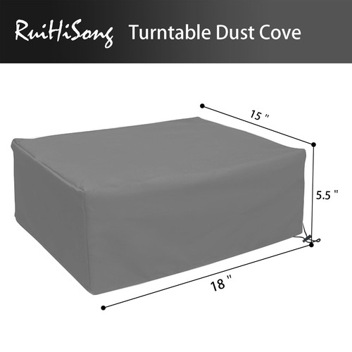 Turntable Dust Cover,Record Player Turntable Cover,Suitable for Most Models o... - Picture 2 of 6