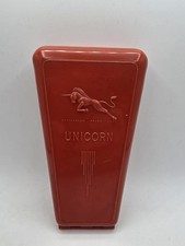 Vintage Unicorn Darts W/ Red Case - Feather Flights - Made In England