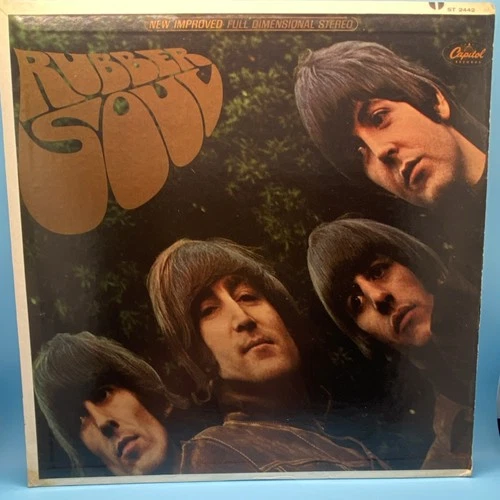 The Beatles Rubber Soul Capitol Vinyl LP Record Stereo 12" 33 RPM 1960s